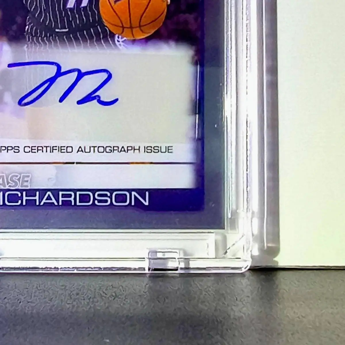 Jase Richardson Rookie 2025 Topps Chrome Update #TCA-JR Autograph Card Magic - Basketball Card Single