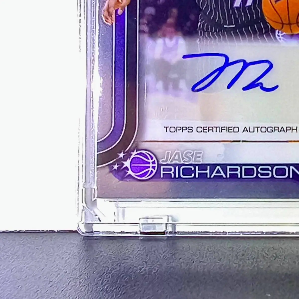 Jase Richardson Rookie 2025 Topps Chrome Update #TCA-JR Autograph Card Magic - Basketball Card Single