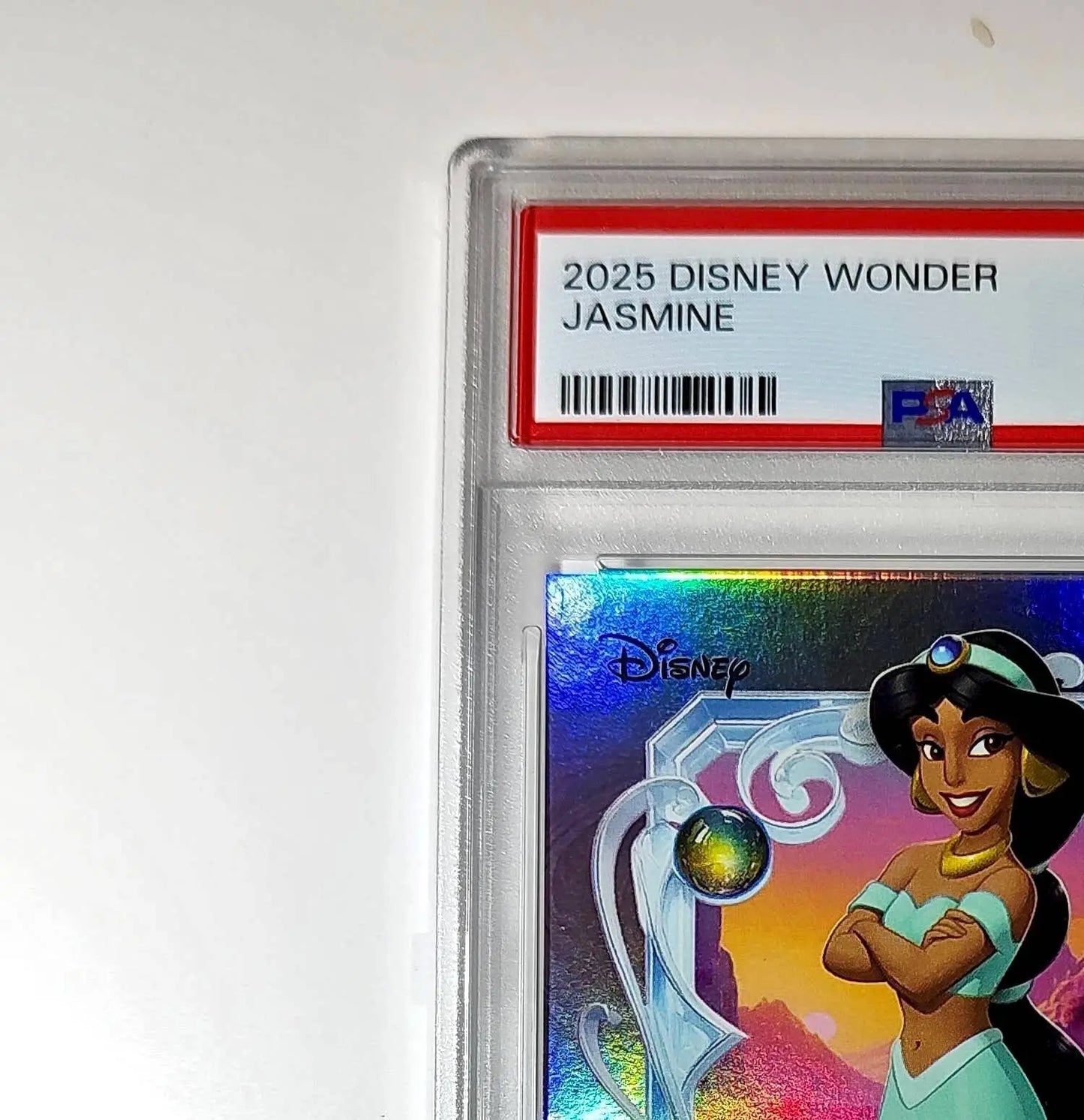 Jasmine 2025 Topps Disney Cartoon Princess #156 Card Aladdin PSA 9 - Non-Sports Card Single
