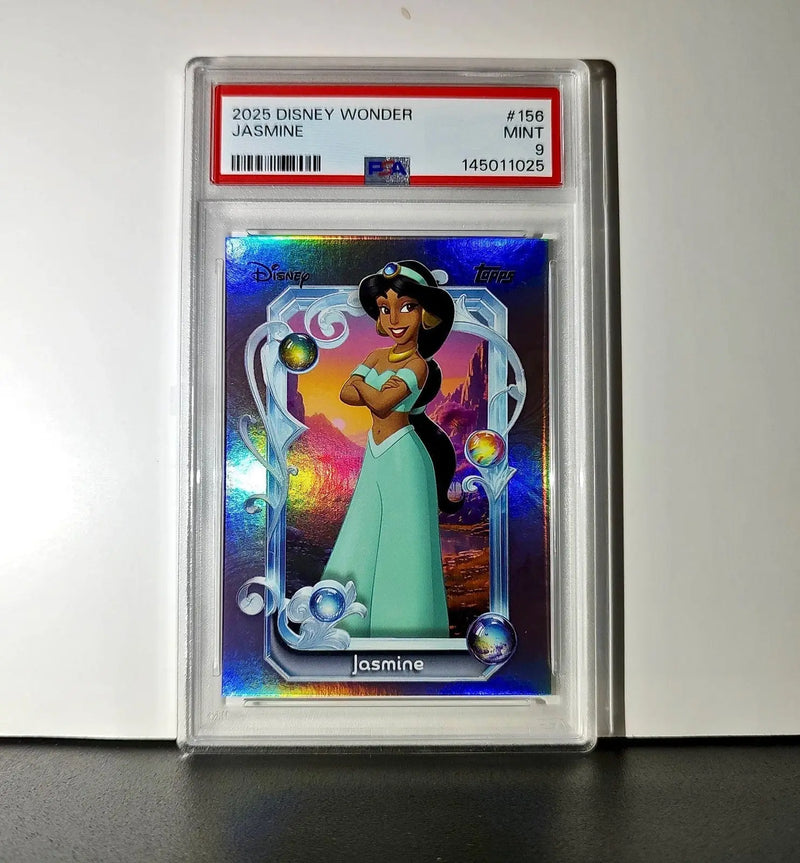 Jasmine 2025 Topps Disney Cartoon Princess #156 Card Aladdin PSA 9 - Non-Sports Card Single