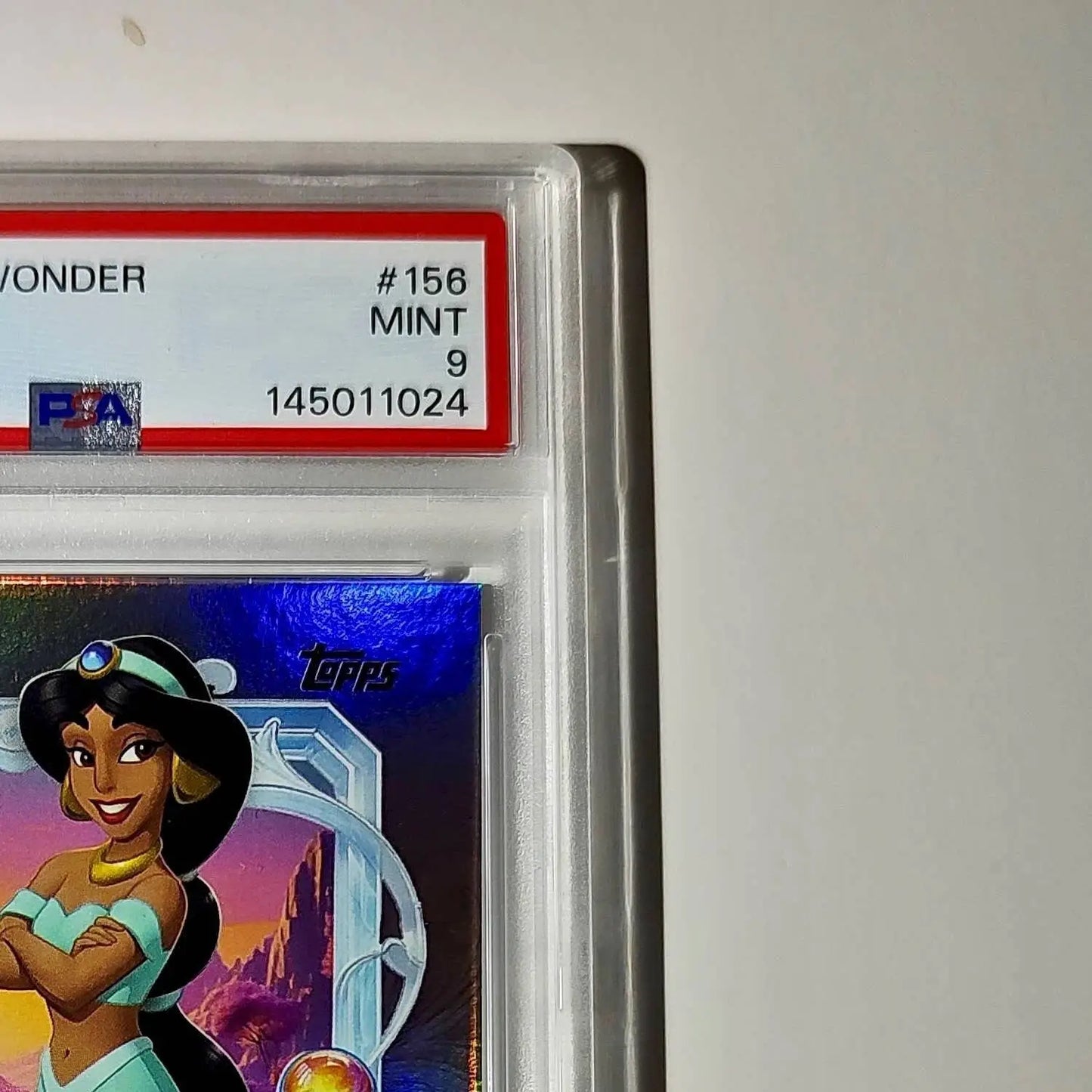 Jasmine 2025 Topps Disney Cartoon Princess #156 Card Aladdin PSA 9 MT - Non-Sports Card Single