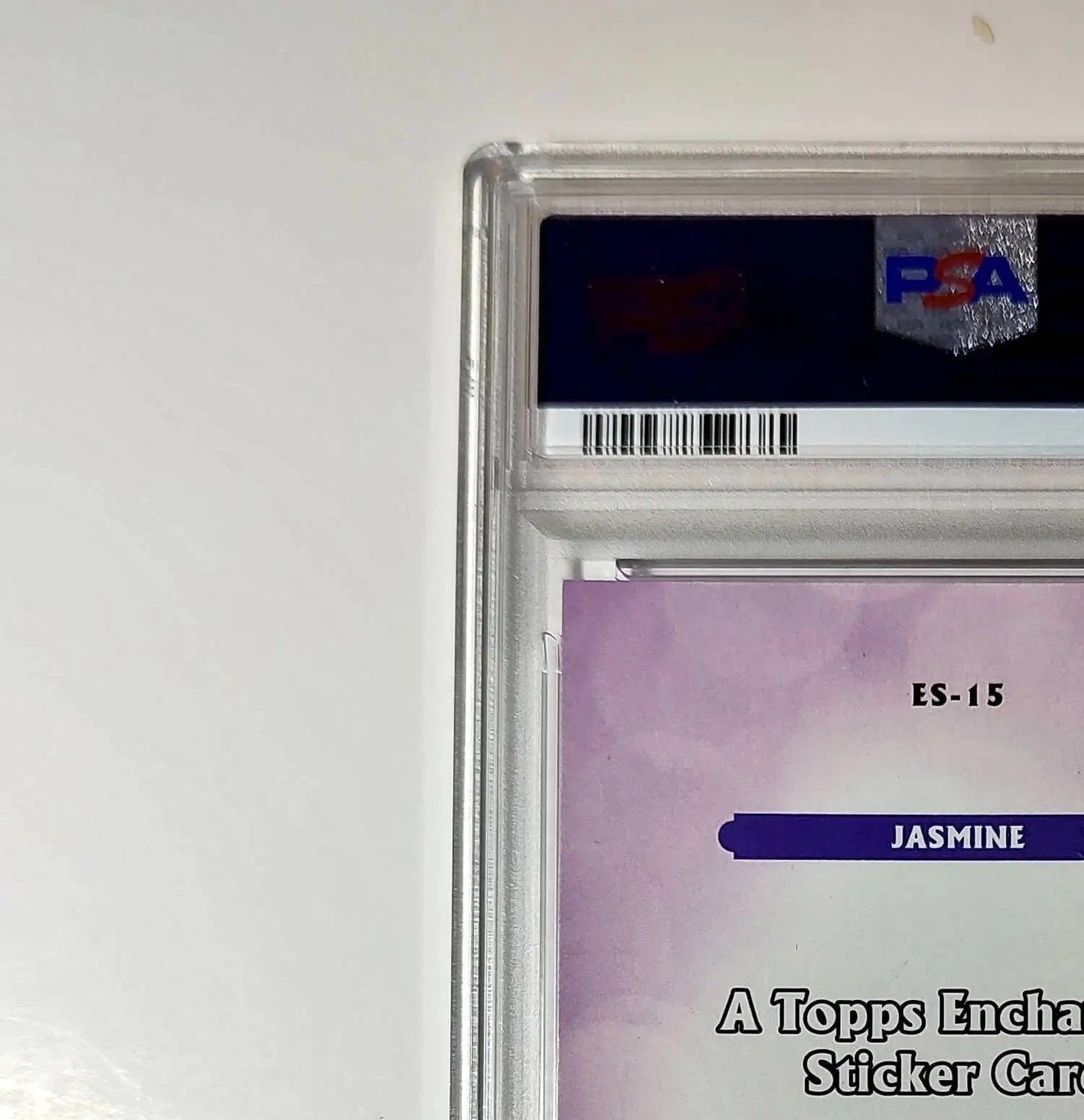 Jasmine 2025 Topps Disney #ES-15 Enchanted Sticker Card Aladdin PSA 7 - Non-Sports Card Single
