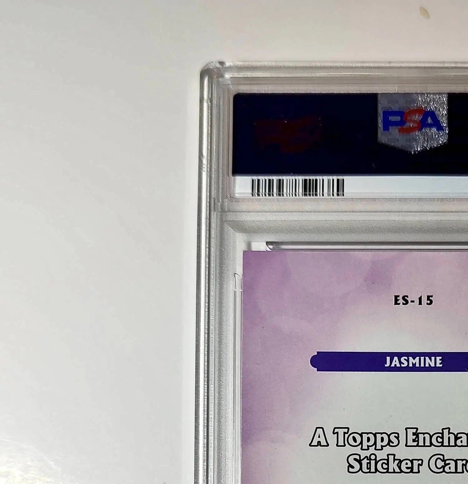 Jasmine 2025 Topps Disney #ES-15 Enchanted Sticker Card Aladdin PSA 7 - Non-Sports Card Single