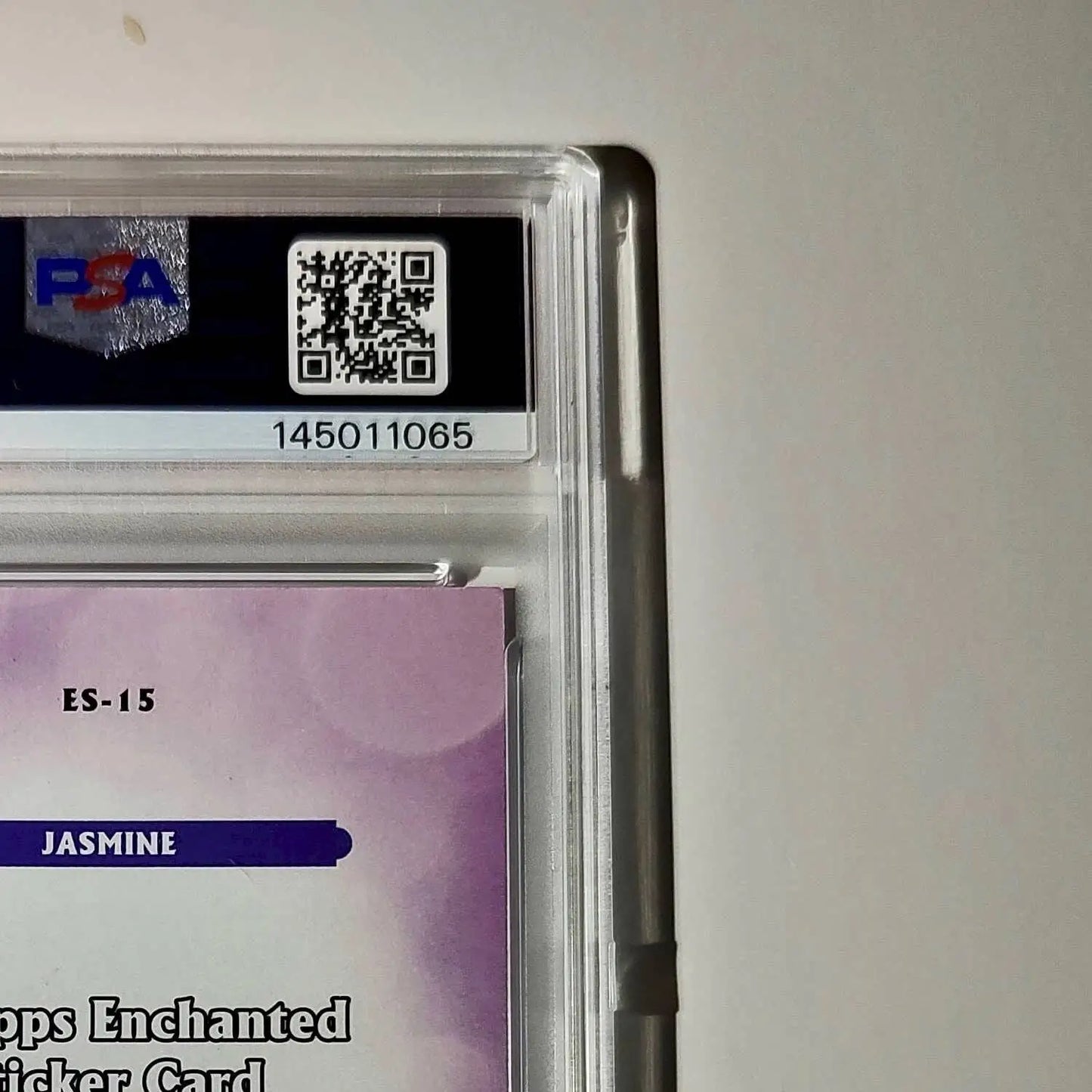 Jasmine 2025 Topps Disney #ES-15 Enchanted Sticker Card Aladdin PSA 7 - Non-Sports Card Single