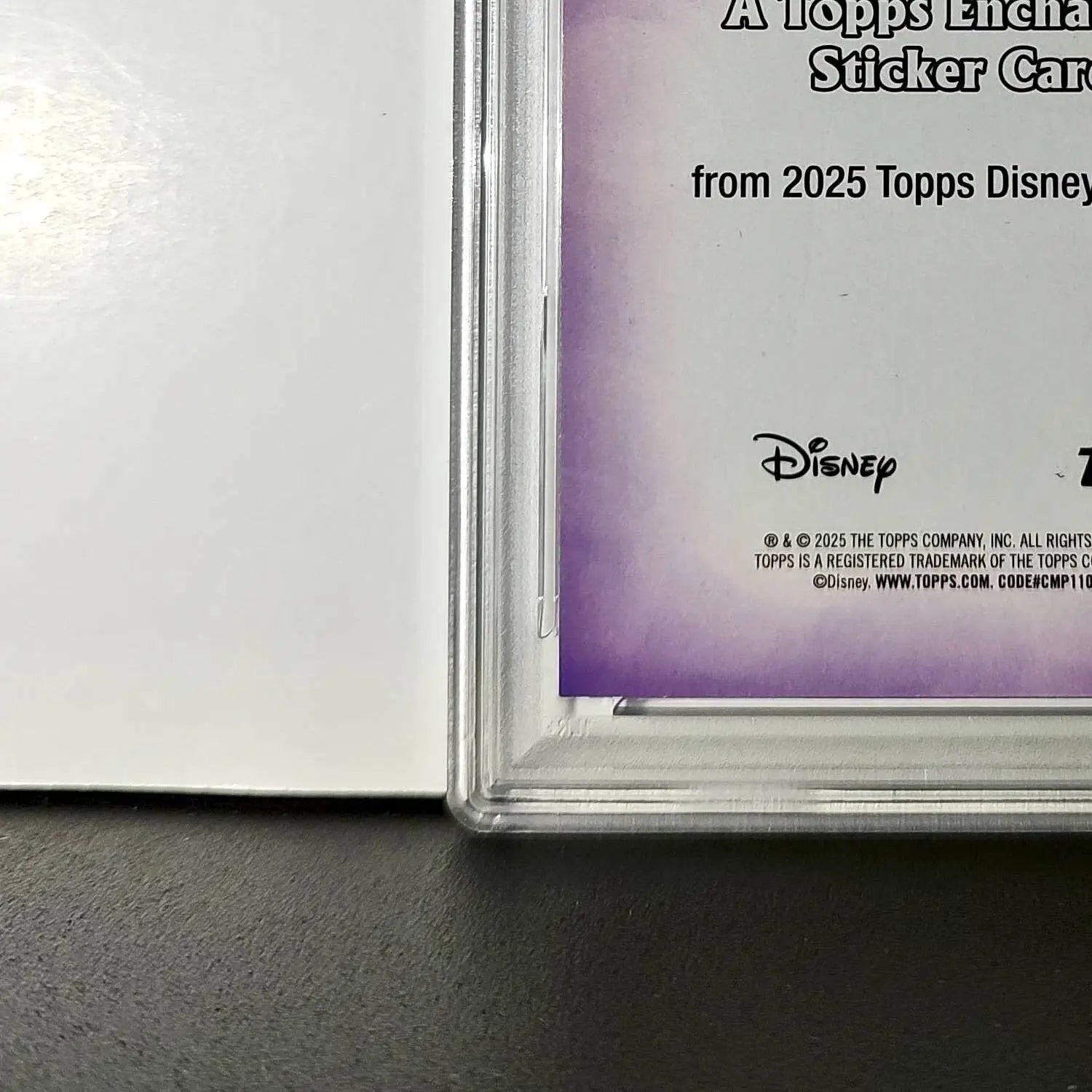 Jasmine 2025 Topps Disney #ES-15 Enchanted Sticker Card Aladdin PSA 7 - Non-Sports Card Single