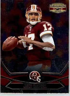 Jason Campbell - 2008 Donruss Gridiron Gear - #98 - Football - Football Card Single