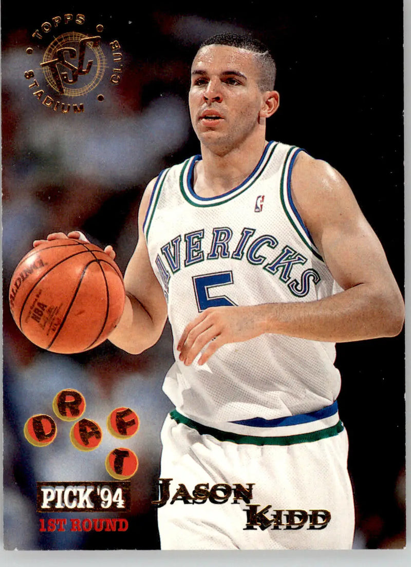 Jason Kidd - 1994-95 Stadium Club - #190 - Basketball - Basketball Card Single
