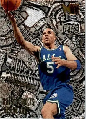 Jason Kidd - 1995-96 Metal - #213 - Nuts & Bolts Basketball - Basketball Card Single