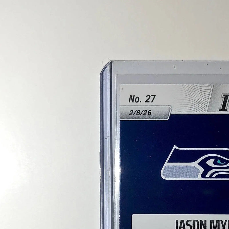 Jason Myers 2026 Panini NFL Super Bowl LIX Champions #27 Card Seattle Seahawks - Football Card Single