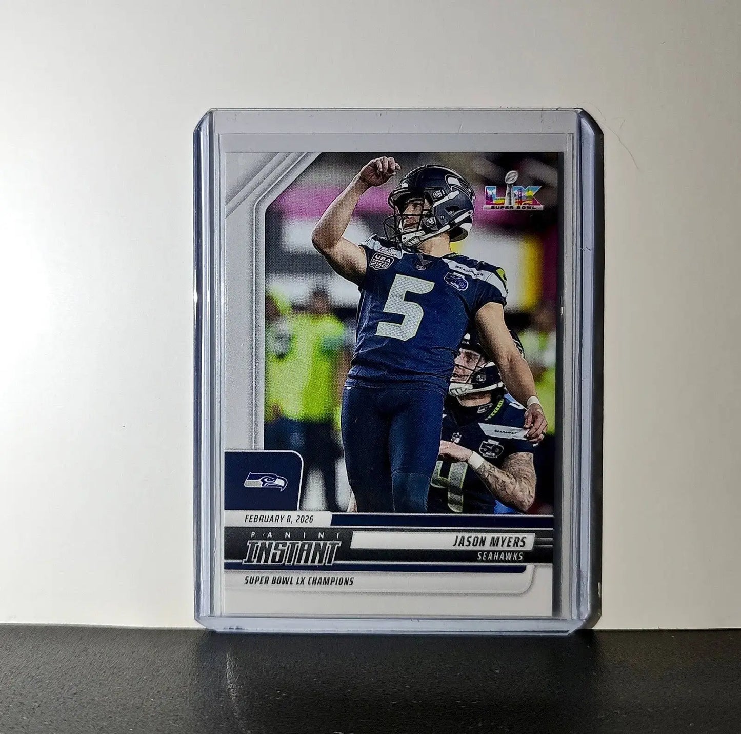 Jason Myers 2026 Panini NFL Super Bowl LIX Champions #27 Card Seattle Seahawks - Football Card Single