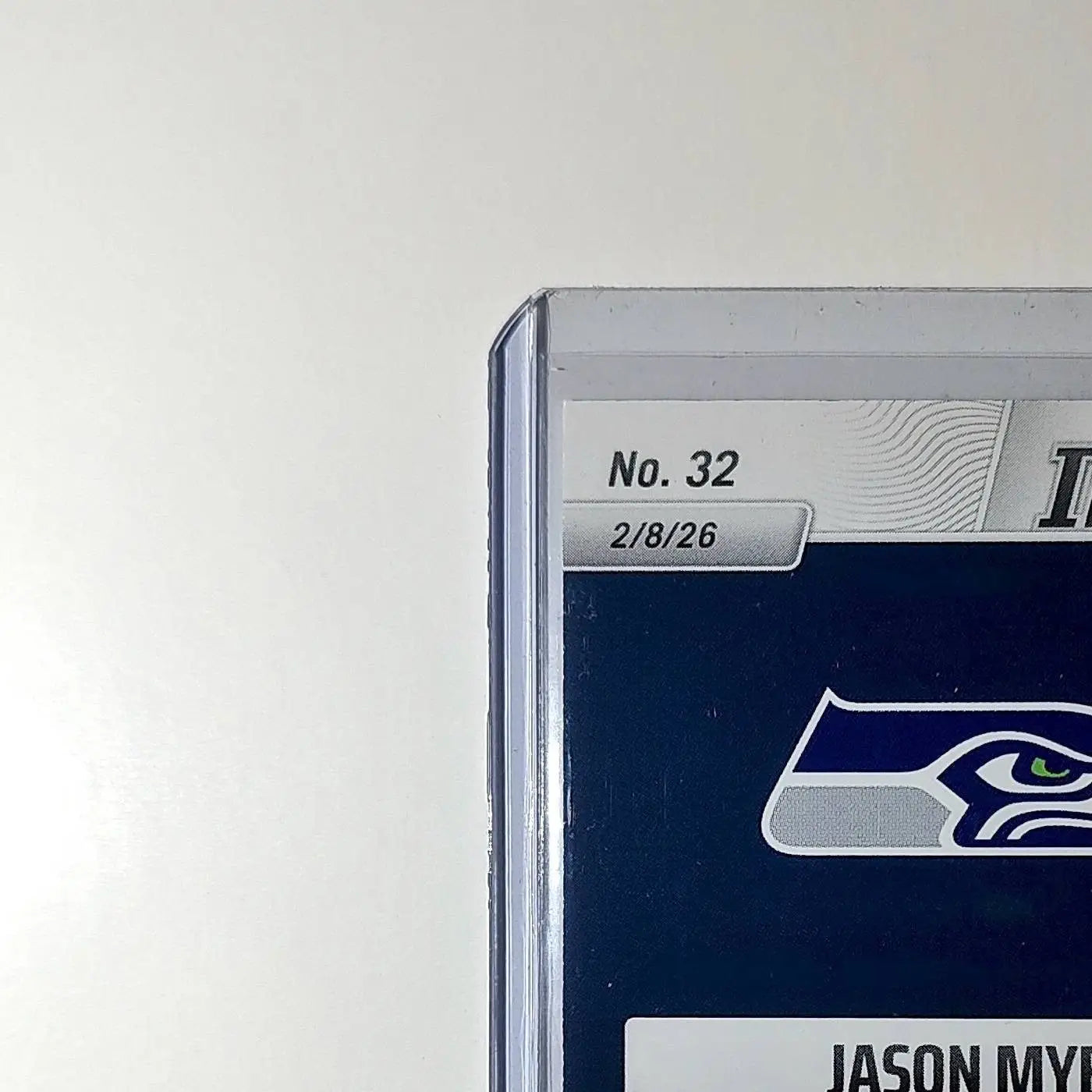 Jason Myers 2026 Panini NFL Super Bowl LIX Champions #32 Card Seattle Seahawks - Football Card Single