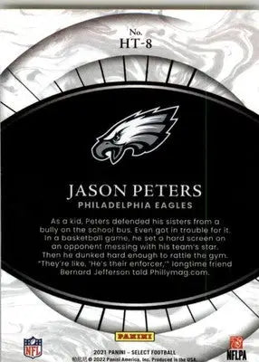 Jason Peters - 2021 Panini Select - #HT-8 - Hidden Talents Football - Football Card Single