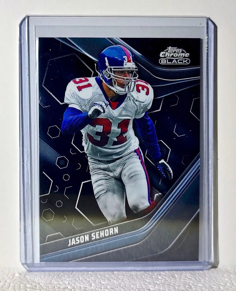 Jason Sehorn 2023 Topps Chrome Black NFL #133 Football Card New York Giants