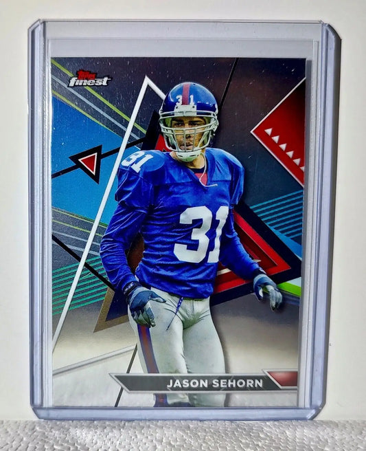 Jason Sehorn 2023 Topps Finest NFL #221 Football Card New York Giants - Football Card Single