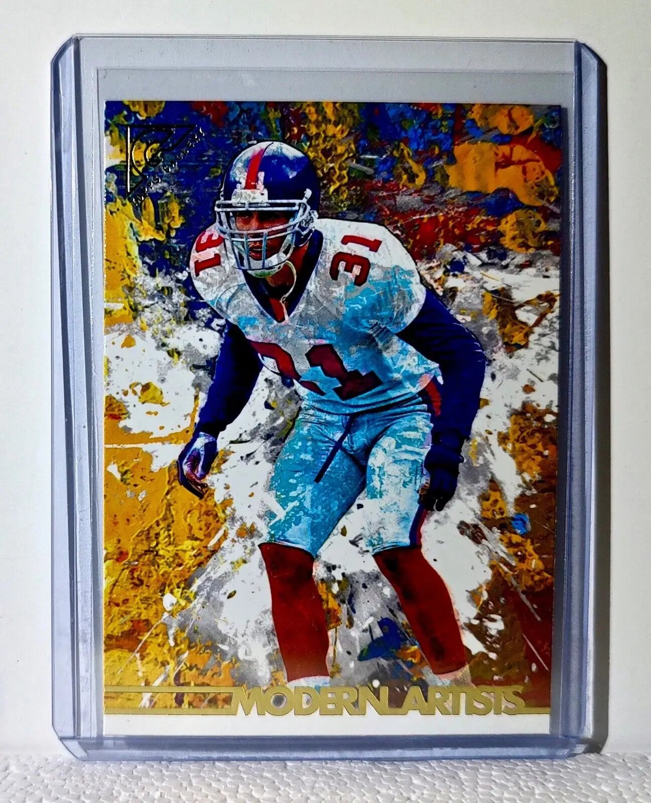 Jason Sehorn 2023 Topps Gallery Modern Artists NFL #MA-6 Card New York Giants - Football Card Single