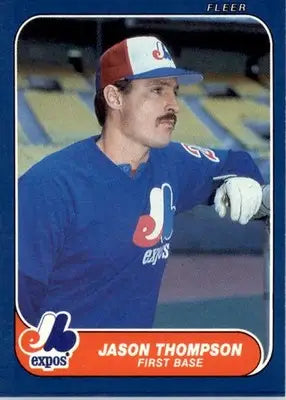 Jason Thompson - 1986 Fleer Update - #U-113 - Baseball - Baseball Card Single