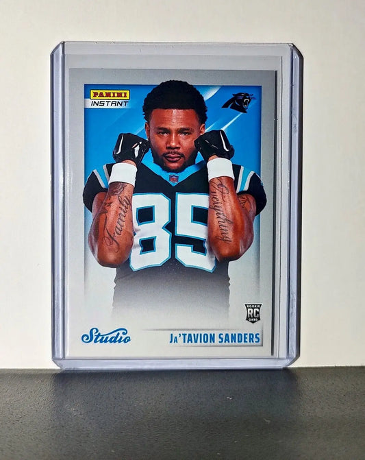 Ja’Tavion Sanders 2024 Panini NFL Studio Rookies #11 Card Panthers 1/1672 - Football Card Single