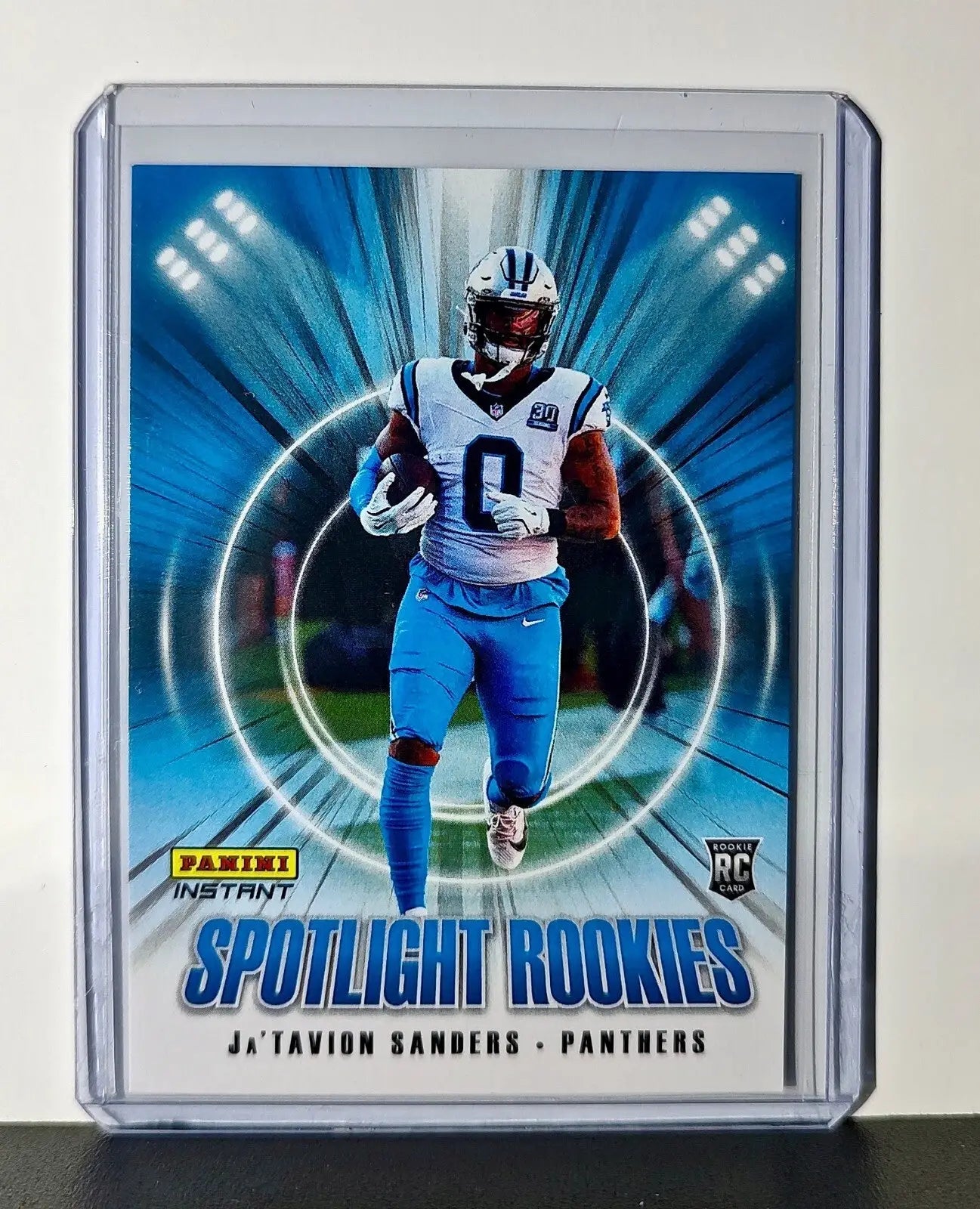 Ja’Tavion Sanders Rookie 2024 Panini Spotlight Rookies NFL #25 Card 1 of 1426 - Football Card Single