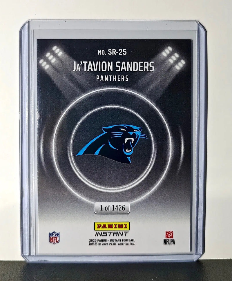 Ja’Tavion Sanders Rookie 2024 Panini Spotlight Rookies NFL #25 Card 1 of 1426 - Football Card Single