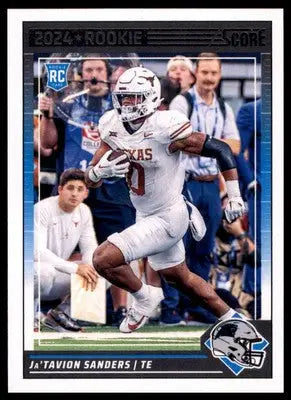 Ja’Tavion Sanders Rookie 2024 Score #351 Carolina Panthers - Football Card Single