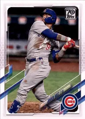 Javier Baez 2021 Topps #322a Chicago Cubs - Baseball Card Single