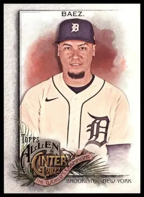 Javier Baez 2022 Topps Allen & Ginter #90 Detroit Tigers - Baseball Card Single
