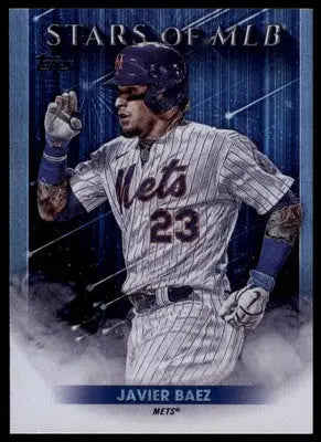 Javier Baez 2022 Topps Stars of MLB #SMLB-5 New York Mets