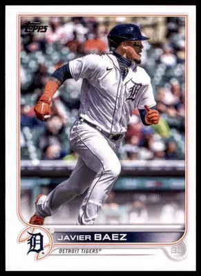 Javier Baez 2022 Topps Update #US89 Detroit Tigers
