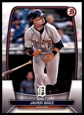 Javier Baez 2023 Bowman #18 Detroit Tigers - Baseball Card Single