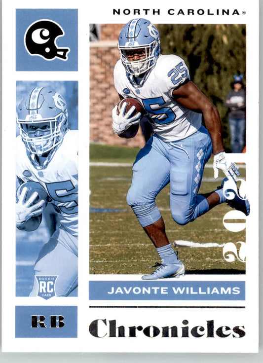 Javonte Williams - 2021 Panini Chronicles Draft Picks - #17 - Football - Football Card Single