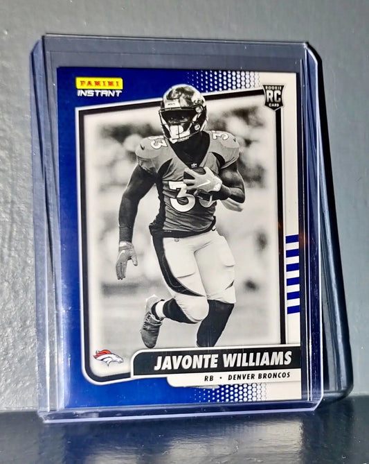 Javonte Williams 2021 Panini NFL Black and White Rookies #15 Card 1/2728 - Football Card Single
