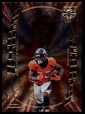 Javonte Williams 2022 Panini Illusions Operation Detonation #OD-14 Denver - Football Card Single