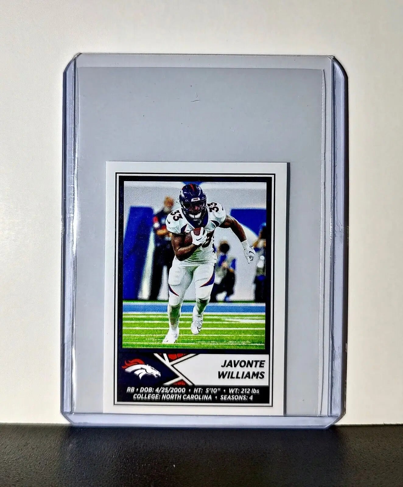 Javonte Williams 2024 Panini NFL Sticker #237 Denver Broncos - Other
