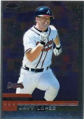 Javy Lopez 2000 Topps Chrome #16 Atlanta Braves - Baseball Card Single