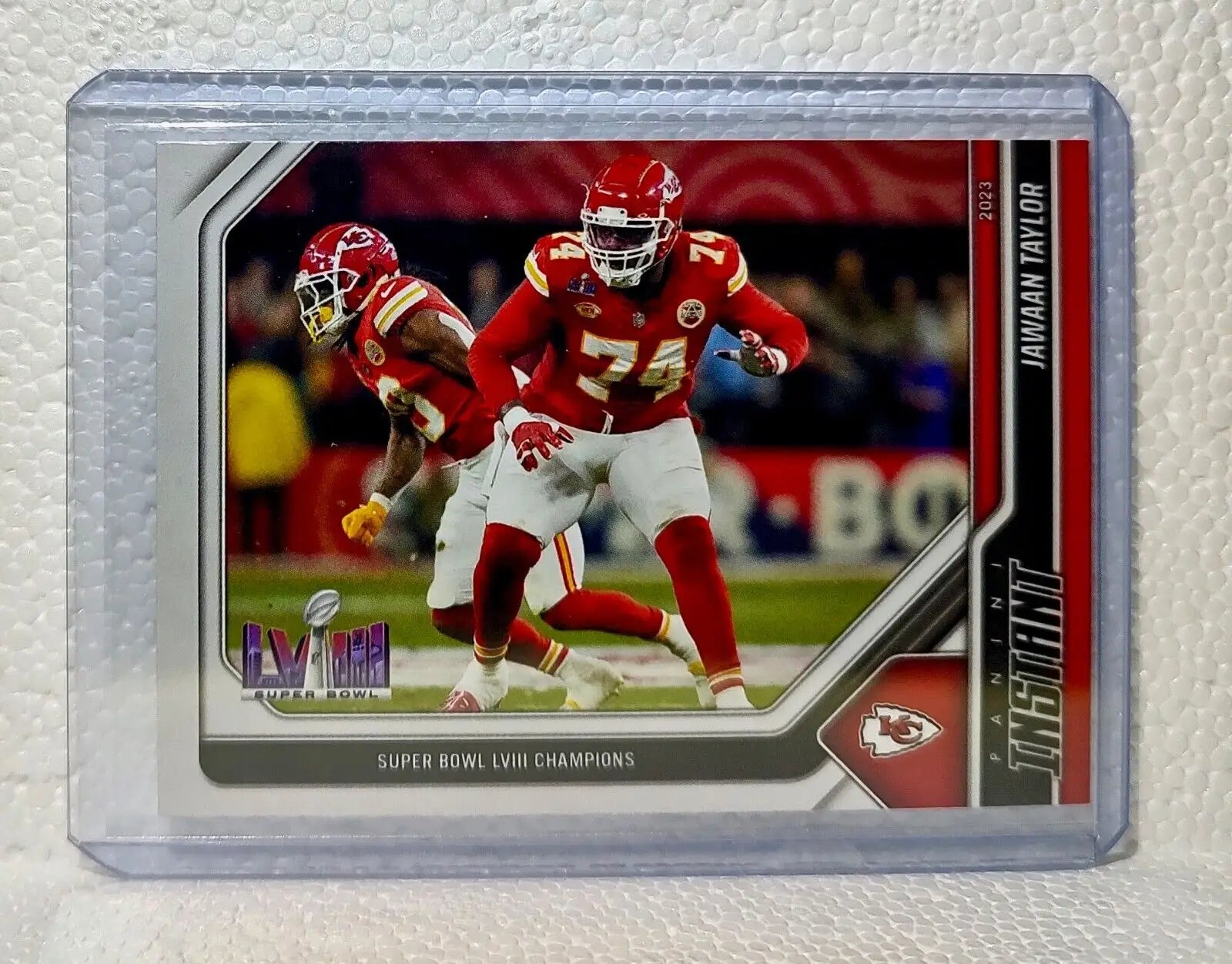 Jawaan Taylor 2023 Panini NFL Superbowl Champions #21 Card Kansas City Chiefs - Football Card Single