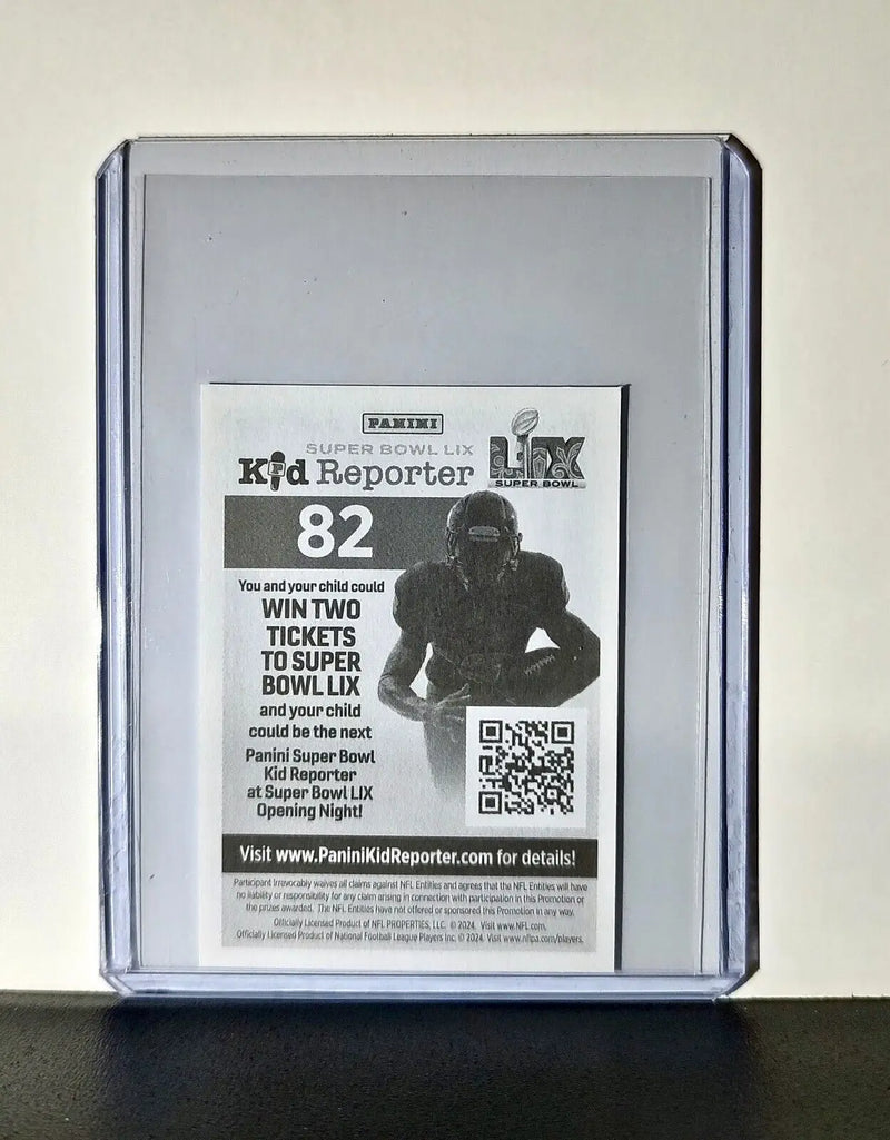 Ja’whaun Bentley 2024 Panini NFL Sticker #82 New England Patriots - Football Card Single