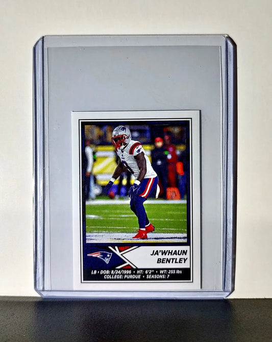 Ja’whaun Bentley 2024 Panini NFL Sticker #82 New England Patriots