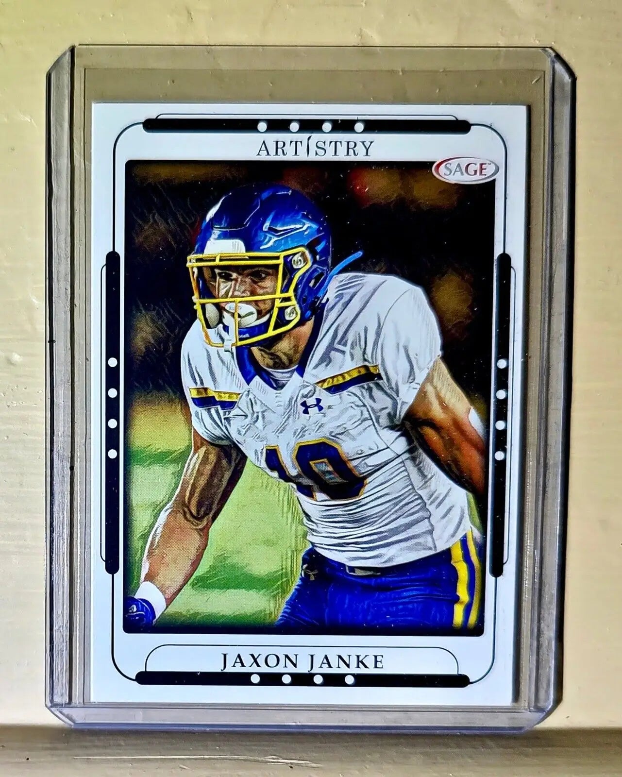 Jaxon Janke 2023 SAGE Artistry Football #131 Card - Football Card Single