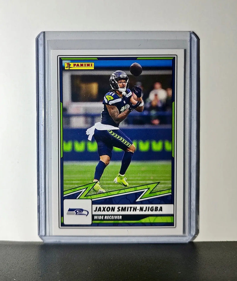 Jaxon Smith-Njigba 2025 Panini NFL #16 Sticker Card Seattle Seahawks