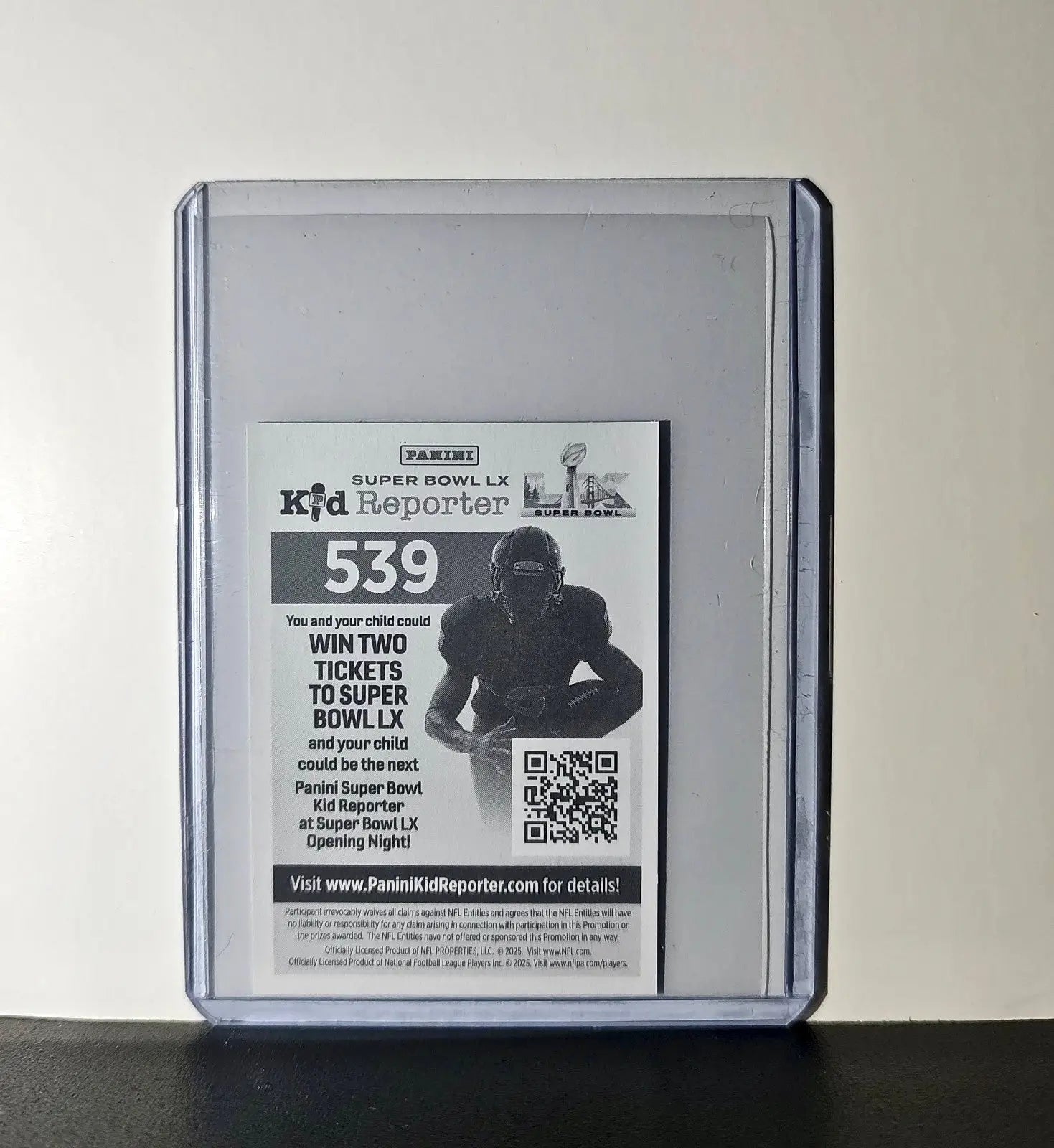 Jaxon Smith-Njigba 2025 Panini NFL #539 Foil Sticker Seahawks