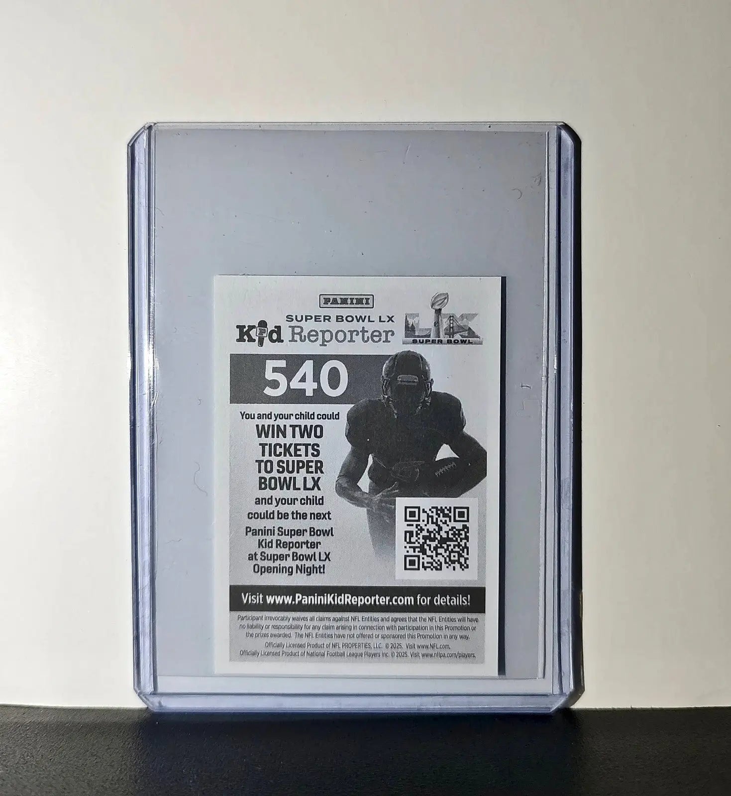 Jaxon Smith-Njigba 2025 Panini NFL #540 Sticker Seattle Seahawks
