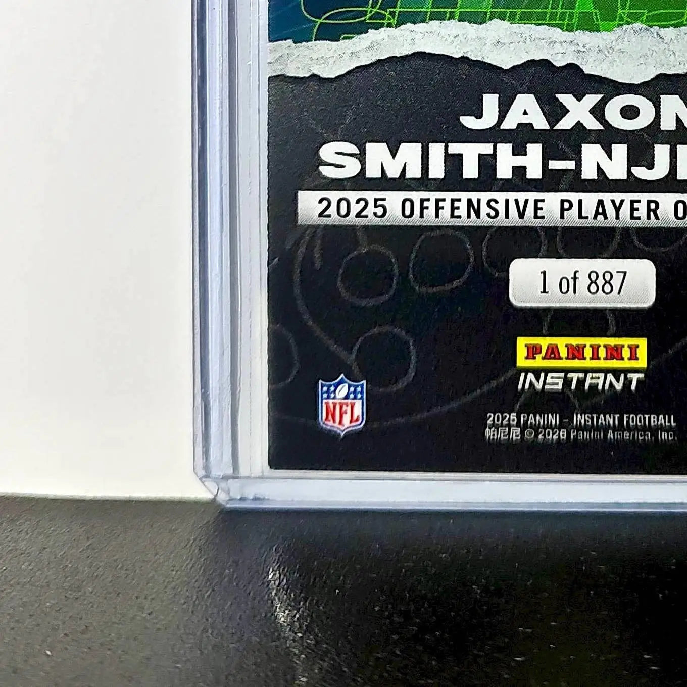 Jaxon Smith-Njigba 2025 Panini NFL Offensive Player of the Year Card 1 of 887 - Football Card Single