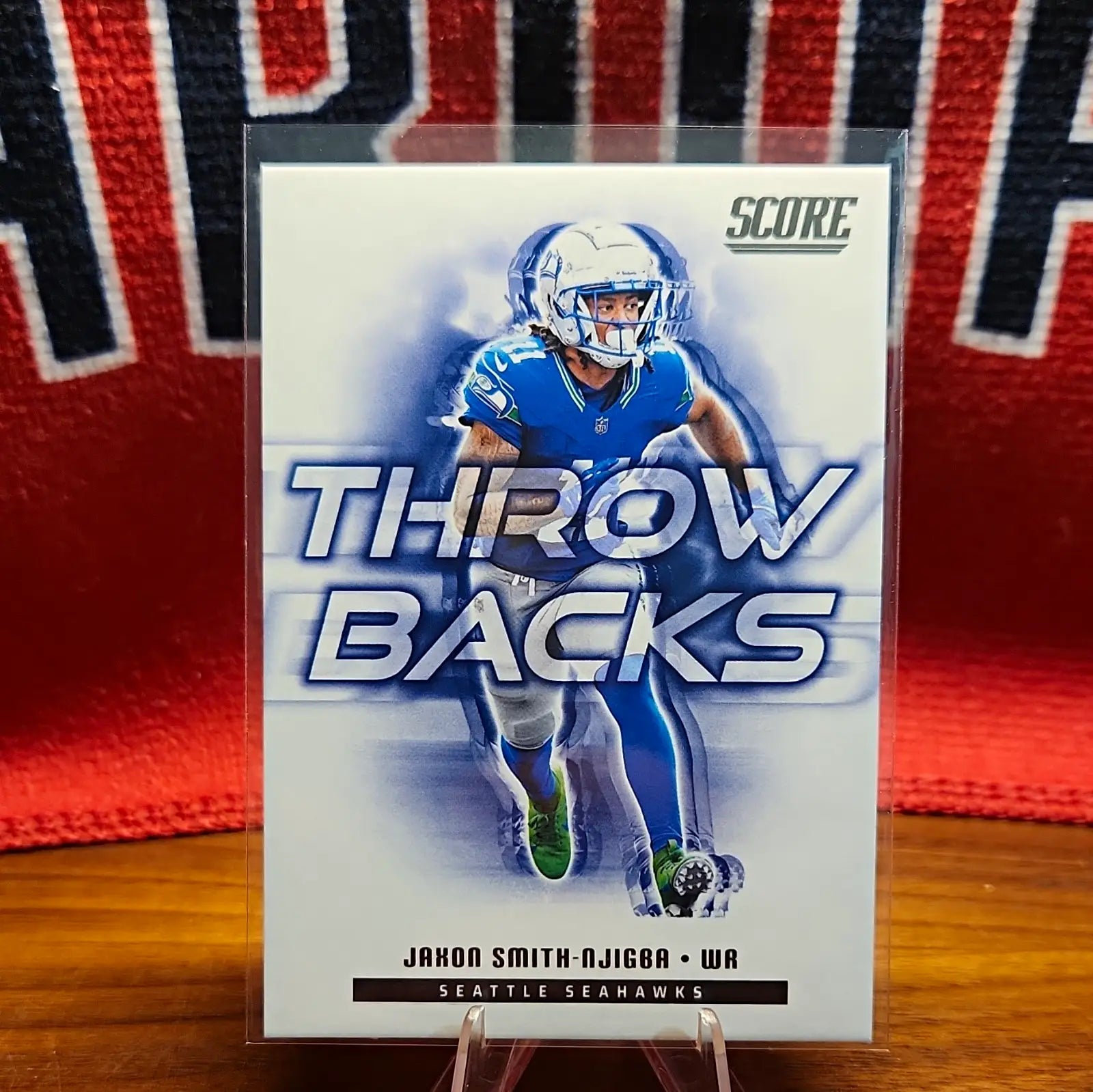 Jaxon Smith-Njigba 2025 Panini Score Throwbacks Insert #5 Seahawks NFL - Football Card Single