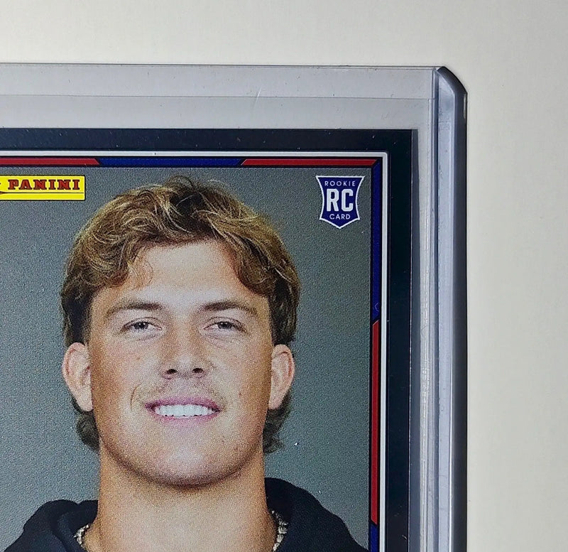 Jaxson Dart Rookie 2025 Panini NFL #81 Foil Sticker Card New York Giants