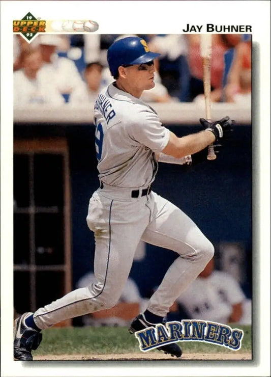 Jay Buhner 1992 Upper Deck MLB #441 Baseball Card Seattle Mariners - Baseball Card Single