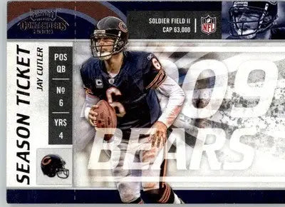 Jay Cutler - 2009 Playoff Contenders - #19 - Football - Football Card Single