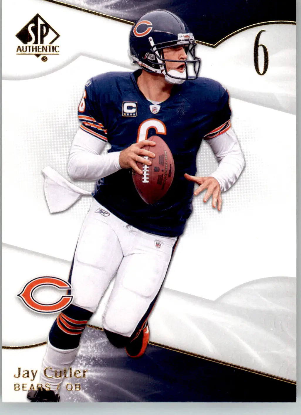 Jay Cutler - 2009 SP Authentic - #53 - Football - Football Card Single