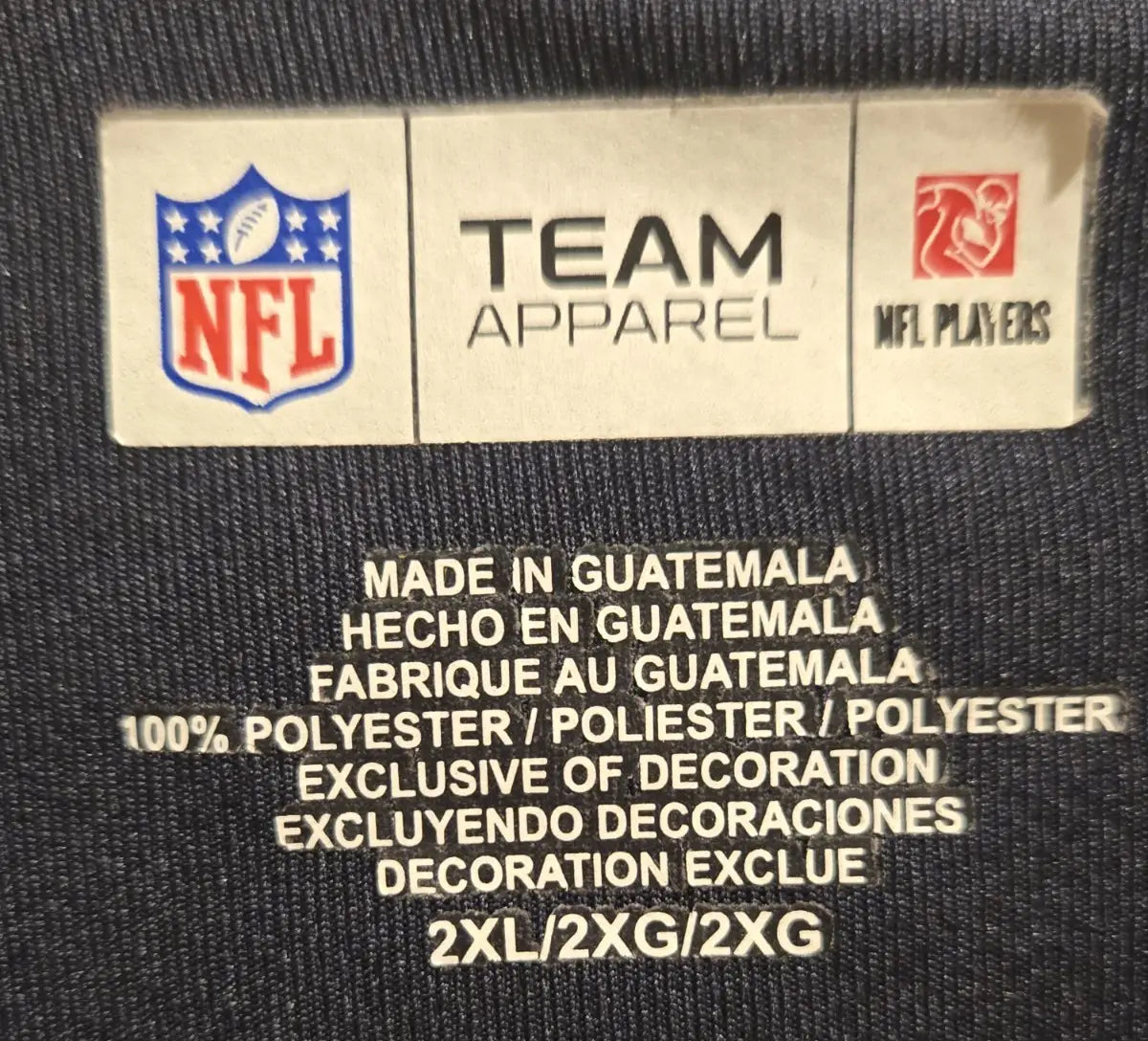 Jay Cutler #6 Chicago Bears Jersey 2XL Team Apparel NFL NFC Navy Blue Pre-Owned - Apparel