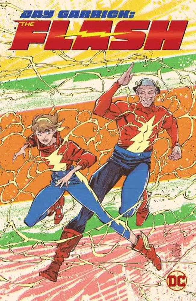 Comic book cover featuring two FLASH characters including JAY GARRICK for the FLASH TPB series