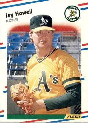 Jay Howell - 1988 Fleer - #282 - Baseball - Baseball Card Single